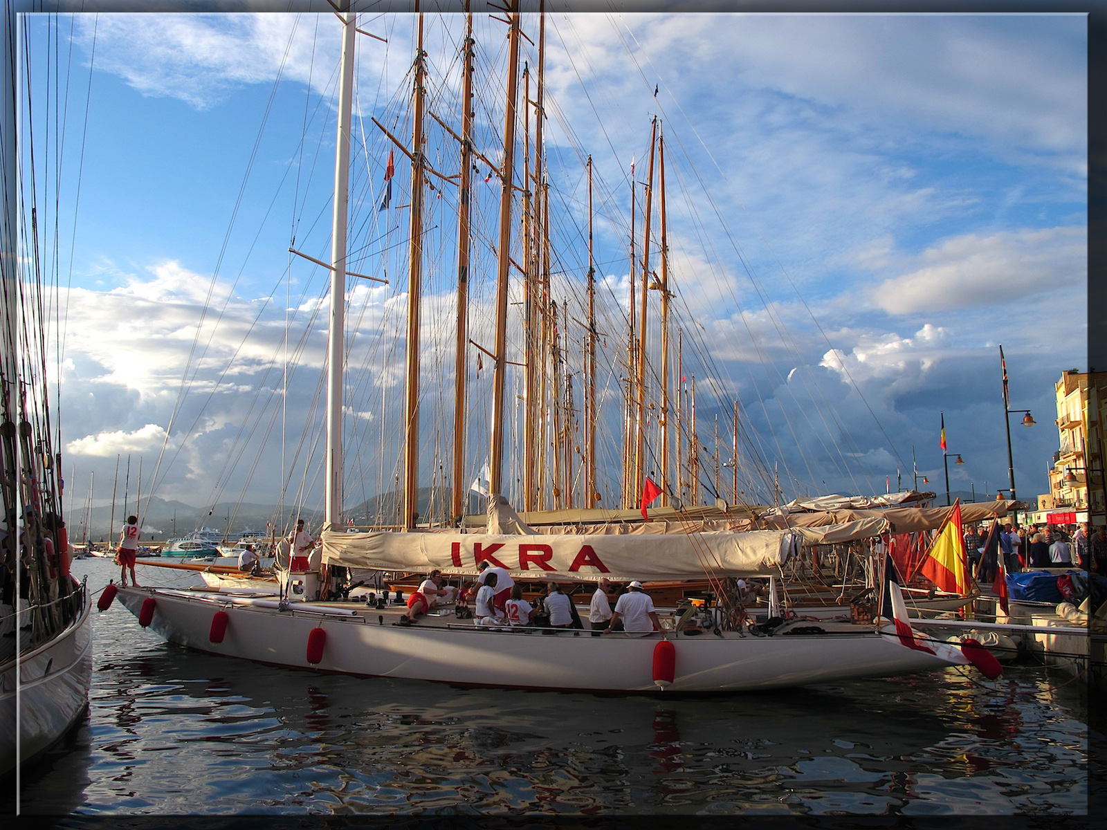 Wallpapers Boats Sailboats Voiles de Saint-Tropez : IKRA