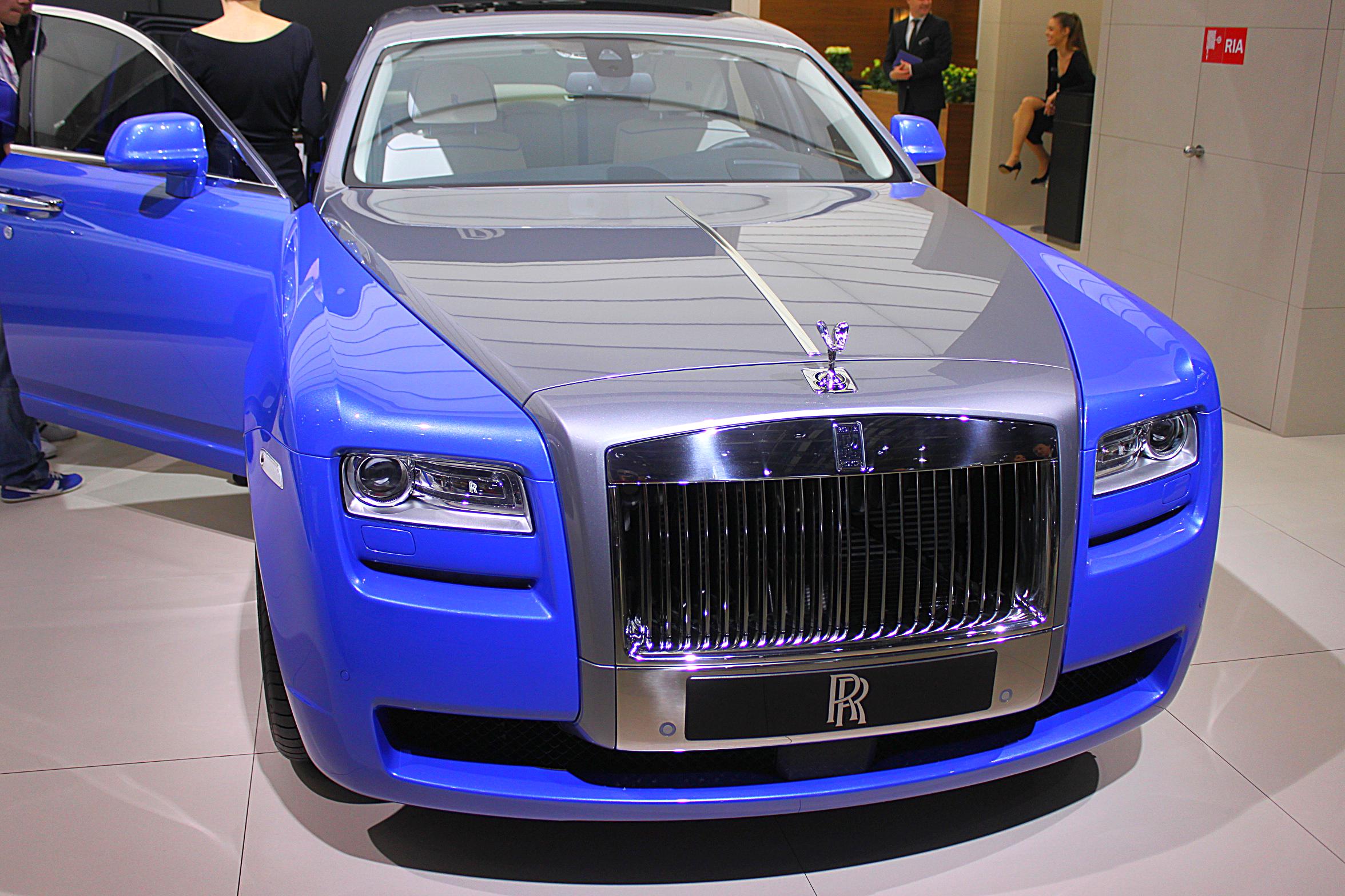 Fonds d'cran Voitures Rolls-Royce le salon mondial de l'automobile 2012