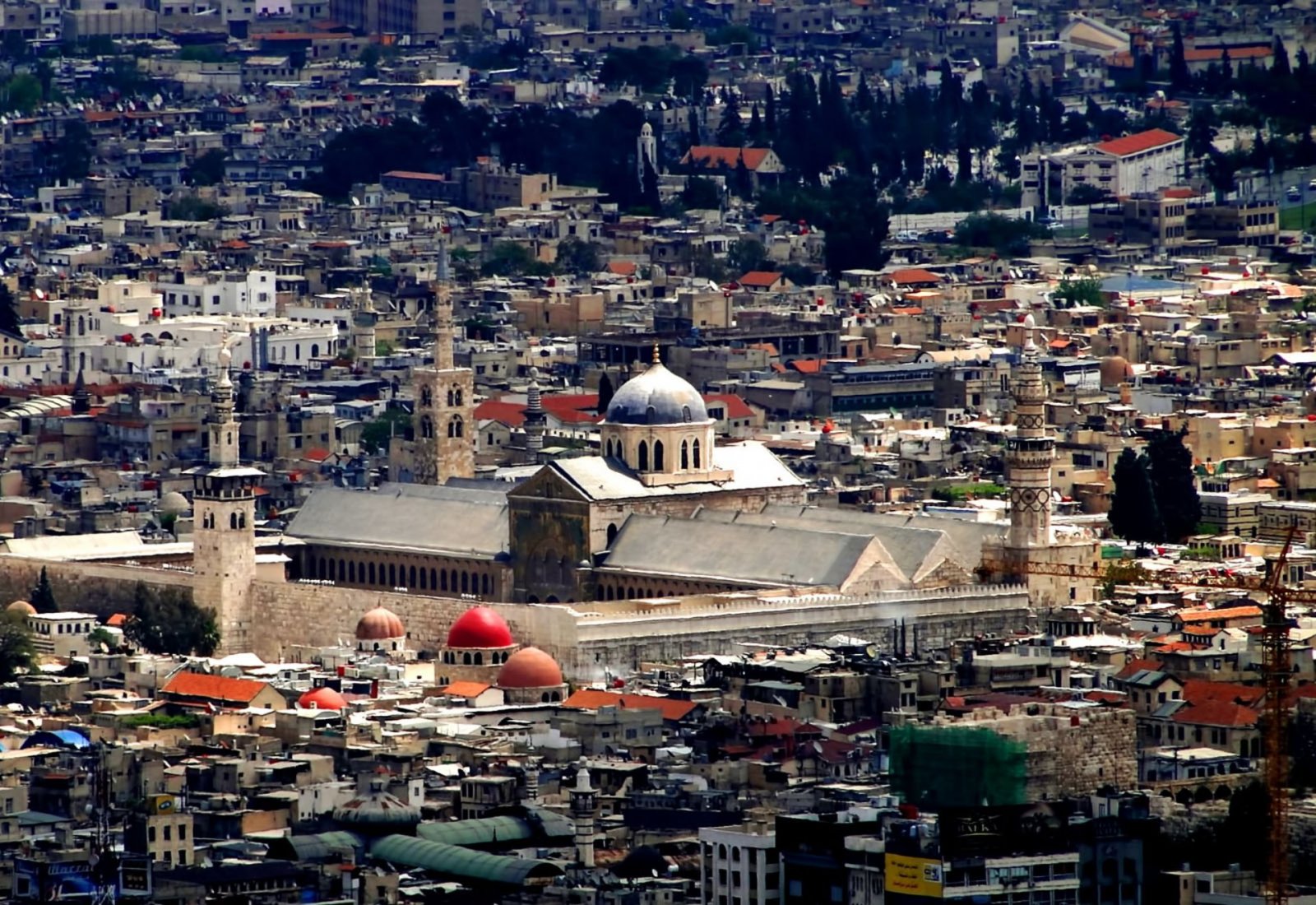 Fonds d'cran Voyages : Asie Syrie La Grande Mosquée des Omeyyades de Damas