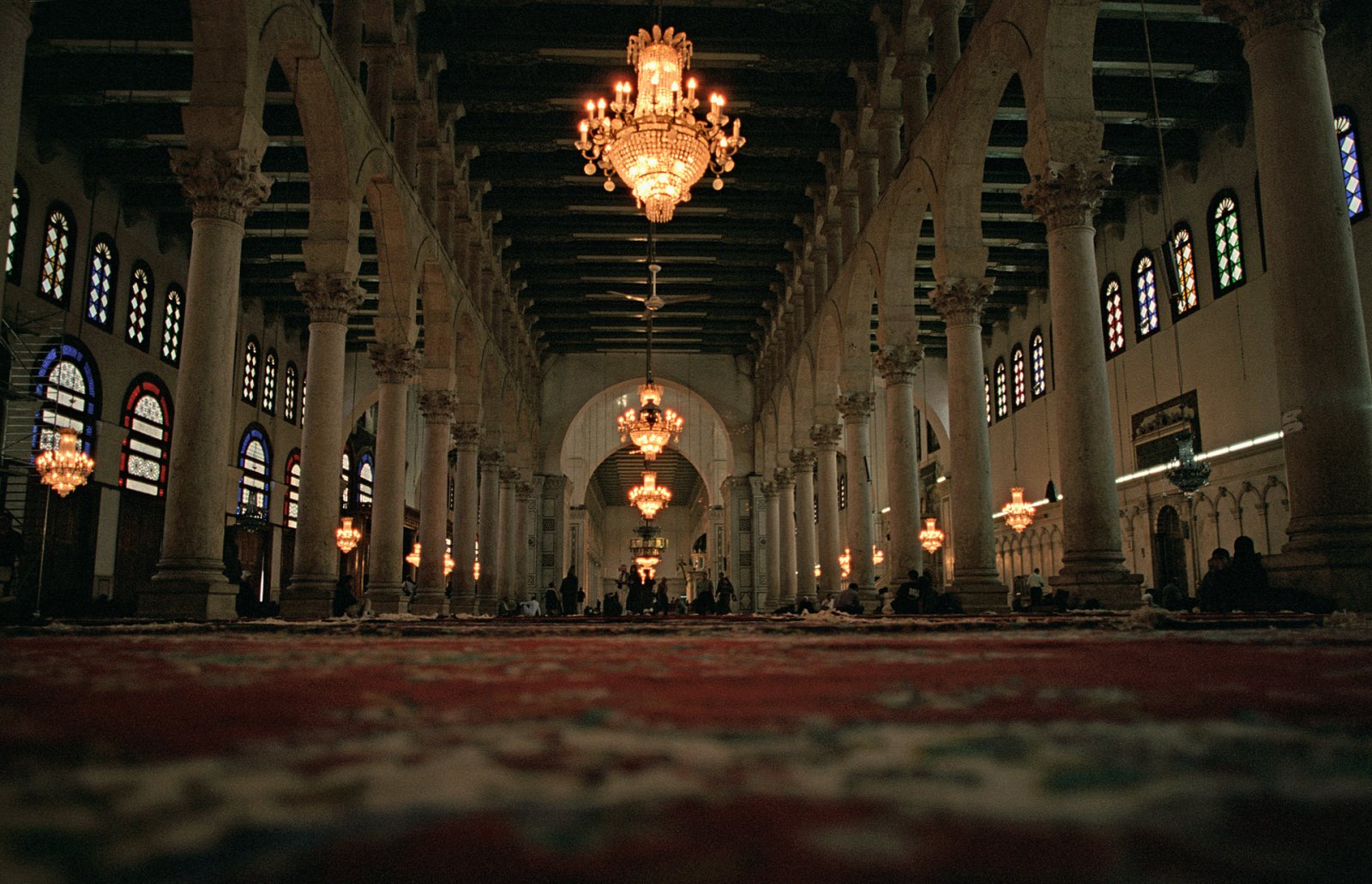 Fonds d'cran Voyages : Asie Syrie La Grande Mosquée des Omeyyades de Damas