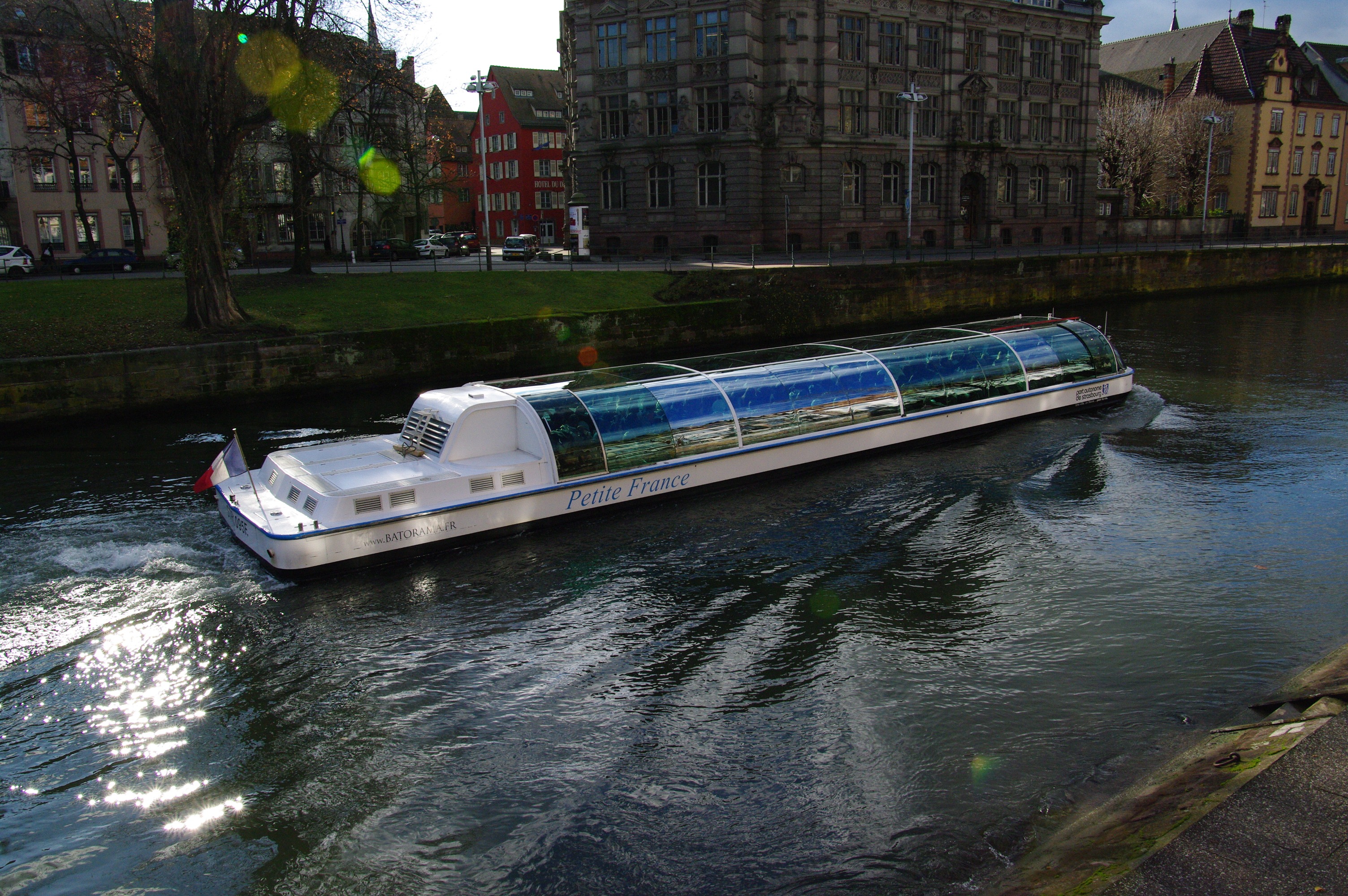 Wallpapers Boats Barges Bateau Moucheà Strasbourg