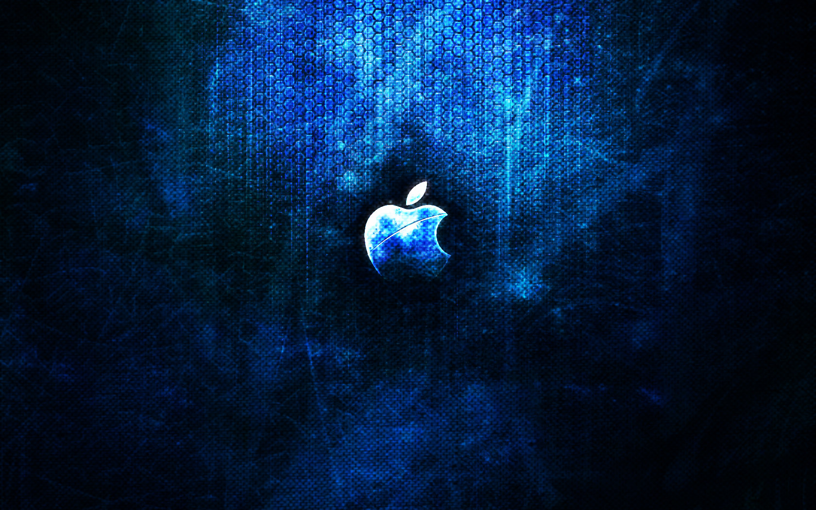 Wallpapers Computers Apple apple blue