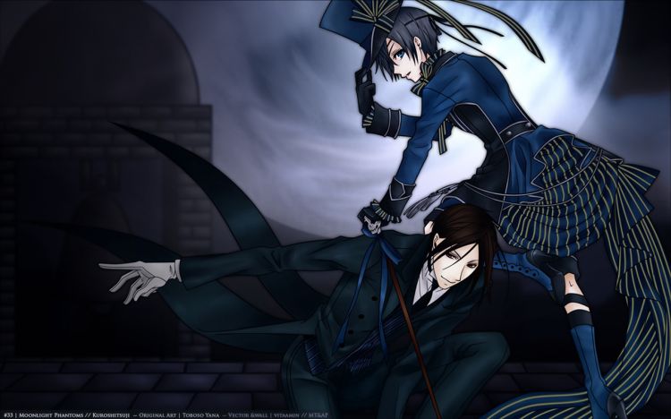 Fonds d'cran Manga Kuroshitsuji (Black Butler) Wallpaper N317583