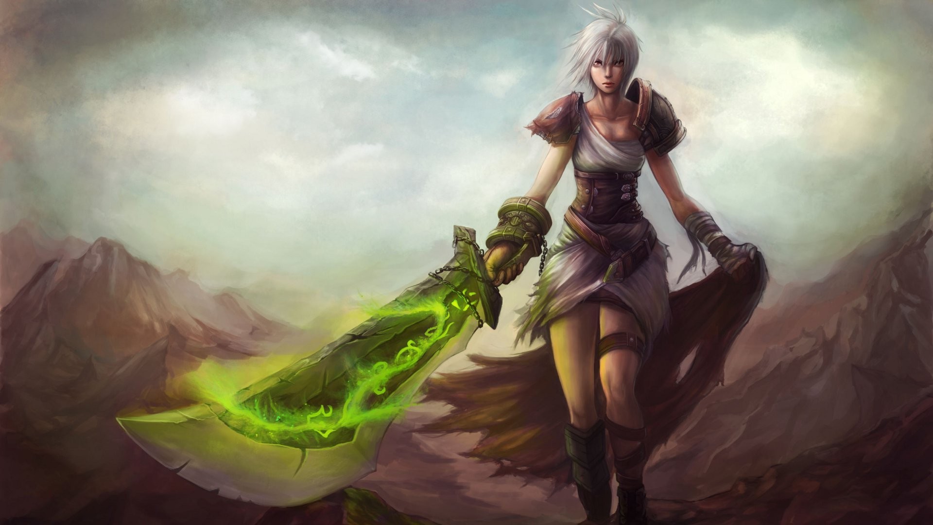 Wallpapers Video Games League of Legends - Clash of Fates Riven