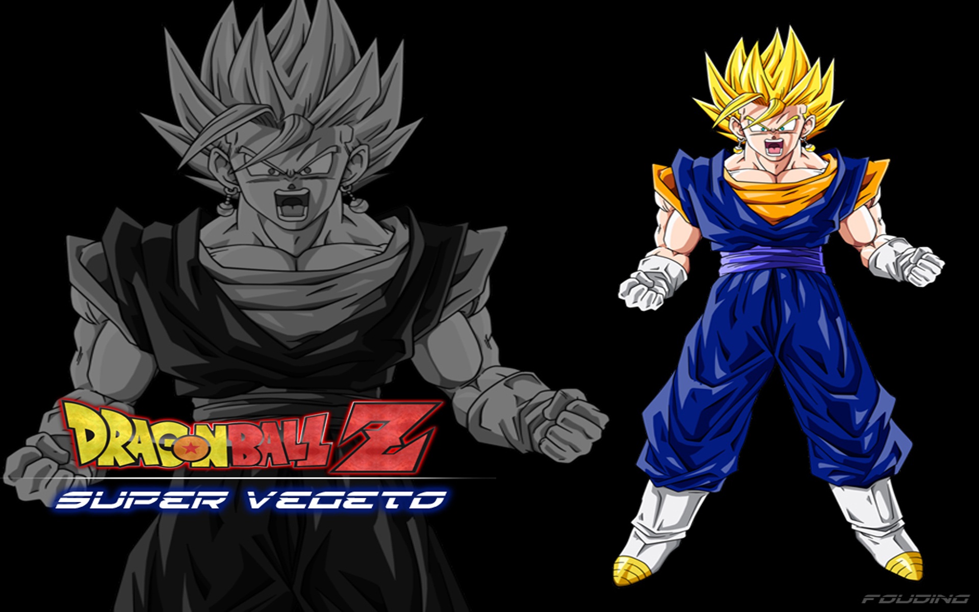 Fonds d'cran Manga Dragon Ball Z Fond d'écran de Super vegeto