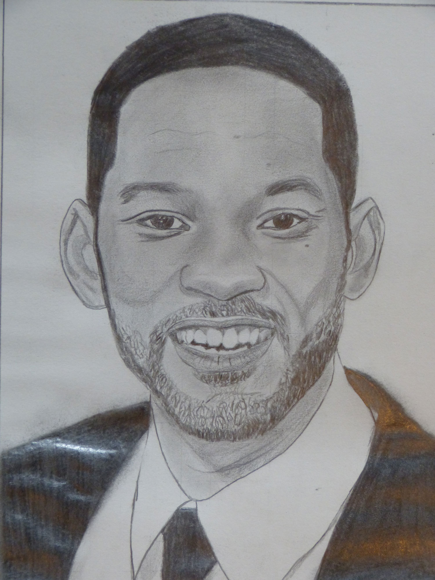 Wallpapers Art - Pencil Portraits will smith 