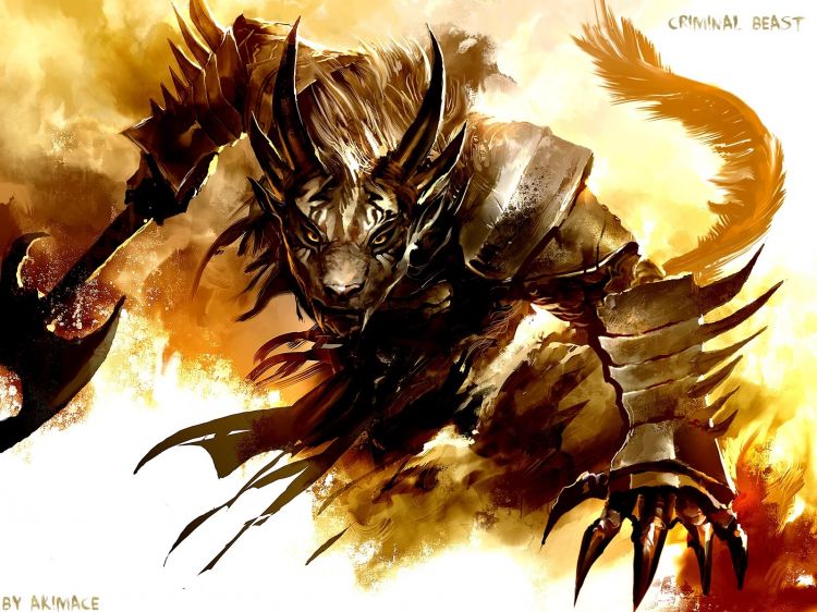 Wallpapers Video Games Guild Wars 2 Charr by Akimace