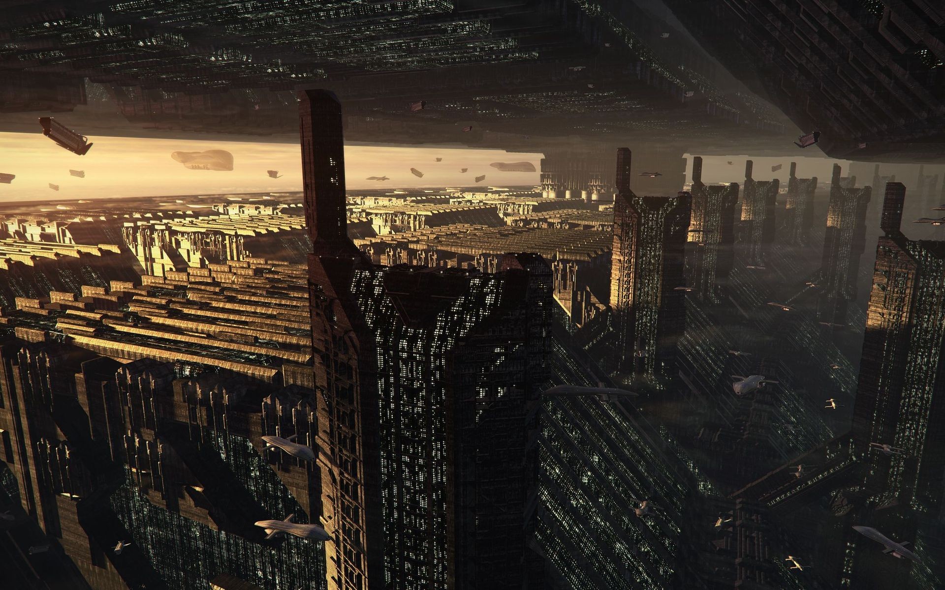 Wallpapers Fantasy and Science Fiction Futuristic Landscapes 