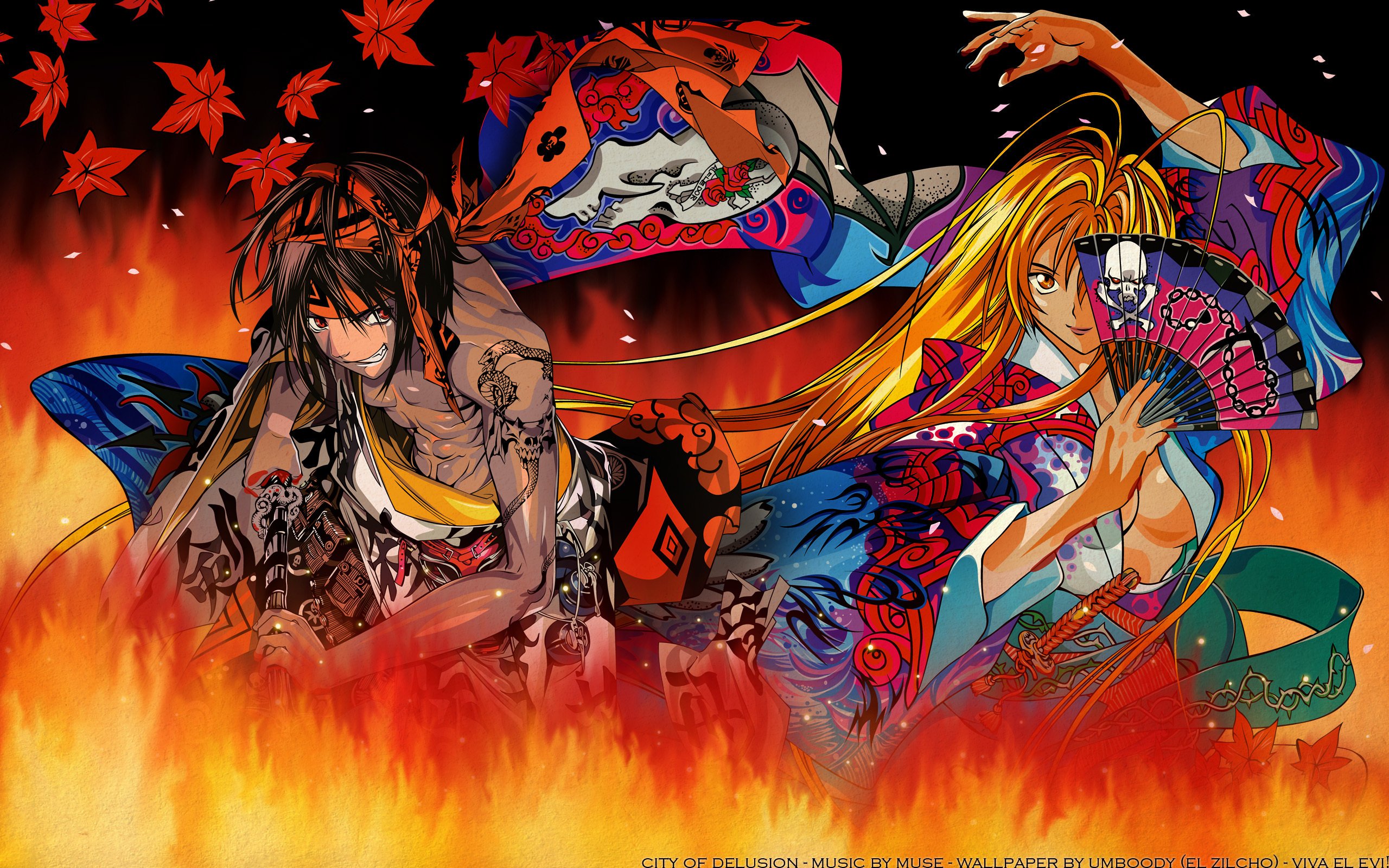 Wallpapers Manga Hell and Heaven - Tenjō Tenge Enfer et paradis