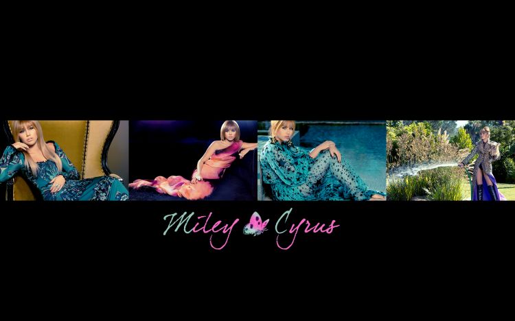 Fonds d'cran Clbrits Femme Miley Cyrus Wallpaper N318114