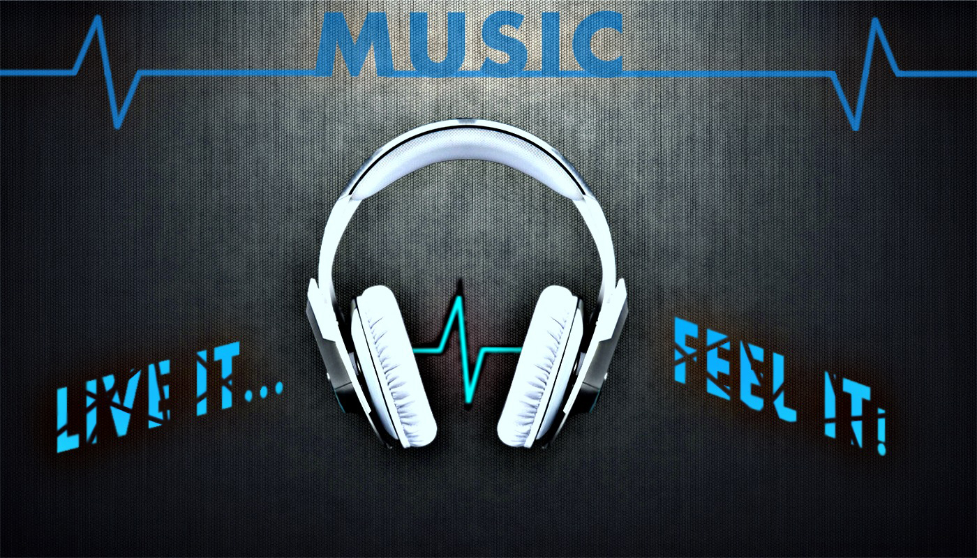 Wallpapers Digital Art Music music, live it... feel it!