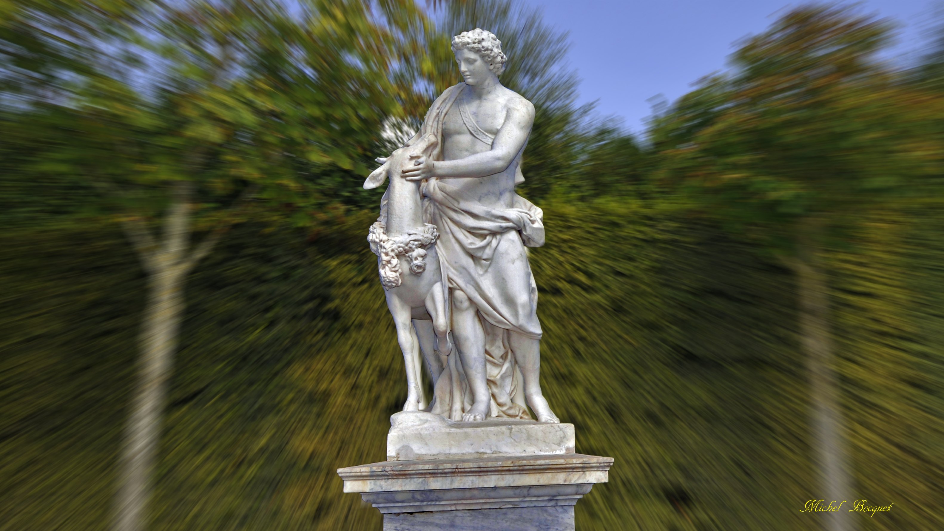 Fonds d'cran Constructions et architecture Statues - Monuments Statue de Versailles