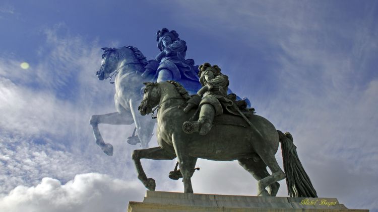 Fonds d'cran Constructions et architecture Statues - Monuments Statue de Versailles