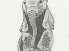  Art - Crayon Elephanteau