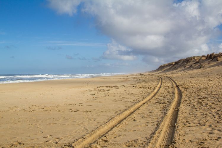 Fonds d'cran Nature Mers - Ocans - Plages la trace