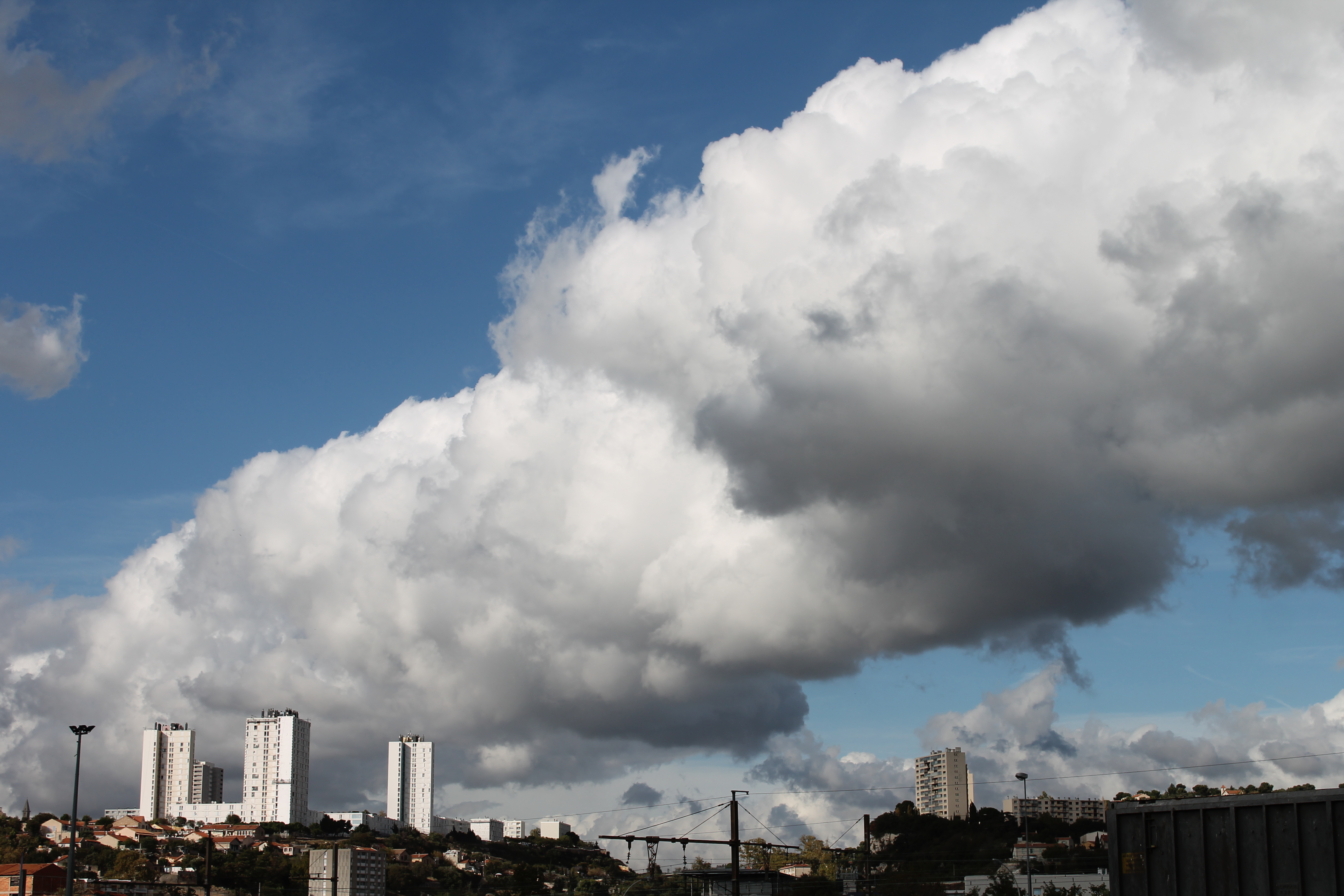 Wallpapers Nature Skies - Clouds bande de nuage gigantesque 