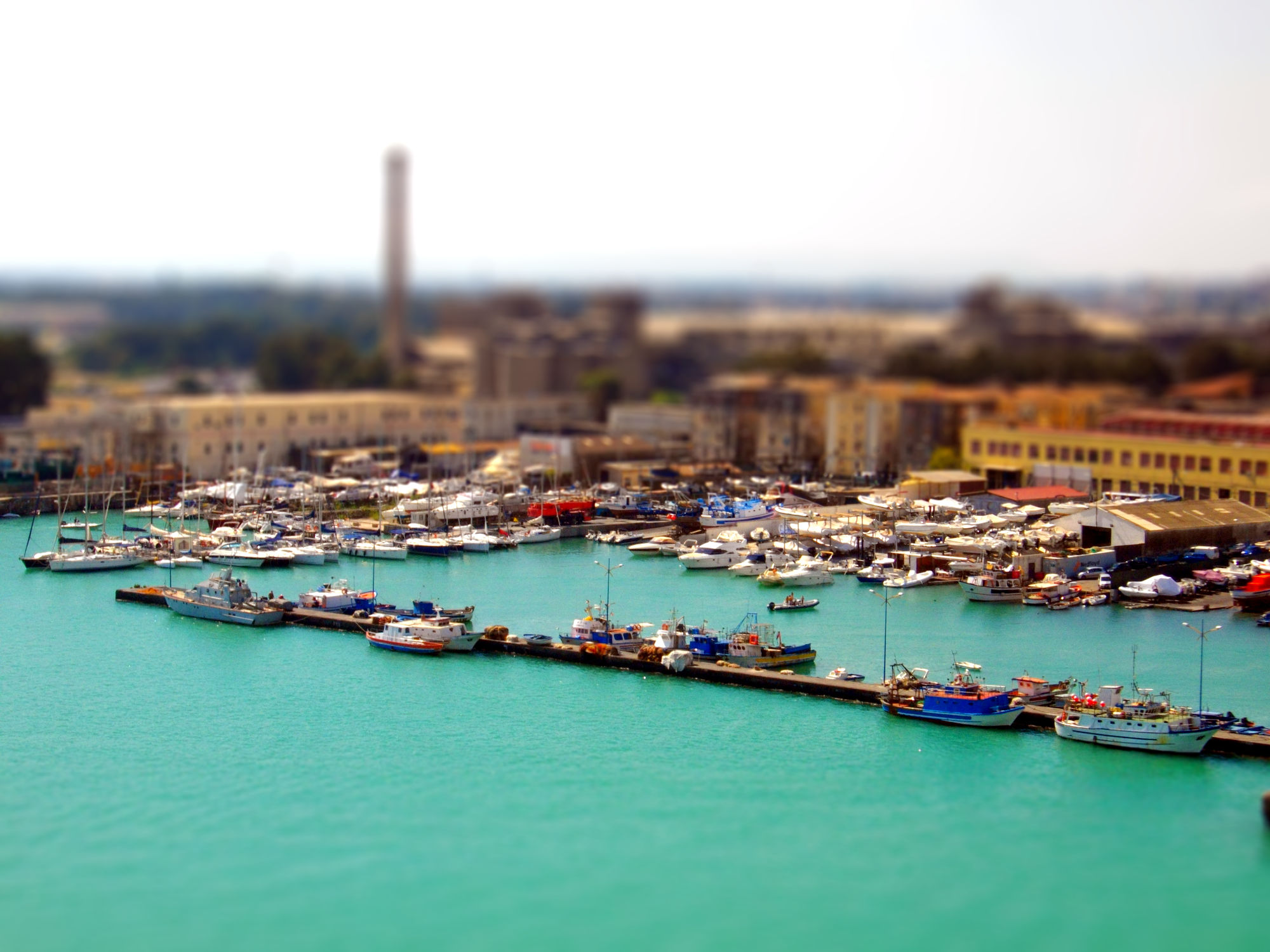 Fonds d'cran Constructions et architecture Ports - Quais taormine (sicile)