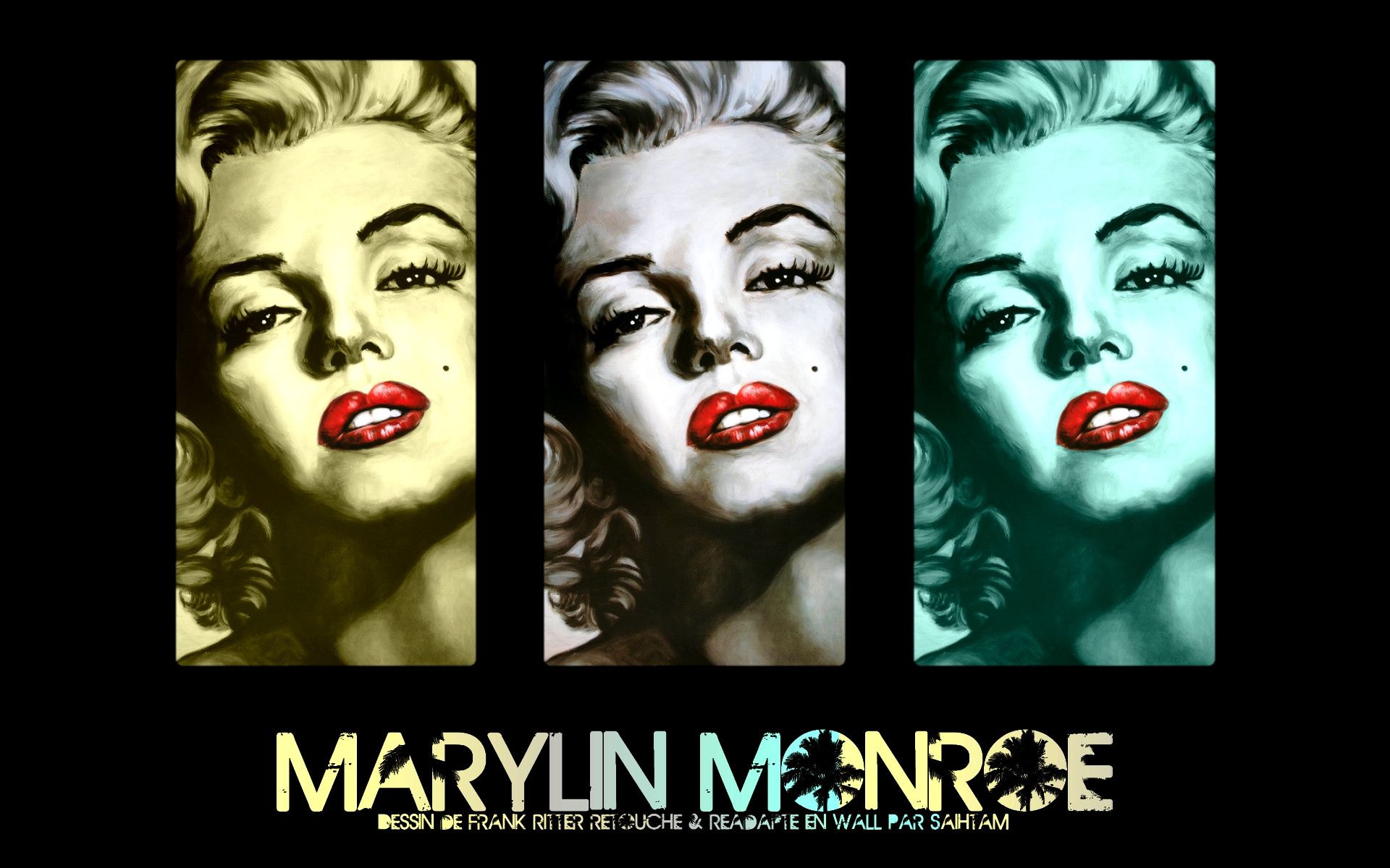 Fonds d'cran Clbrits Femme Marilyn Monroe 