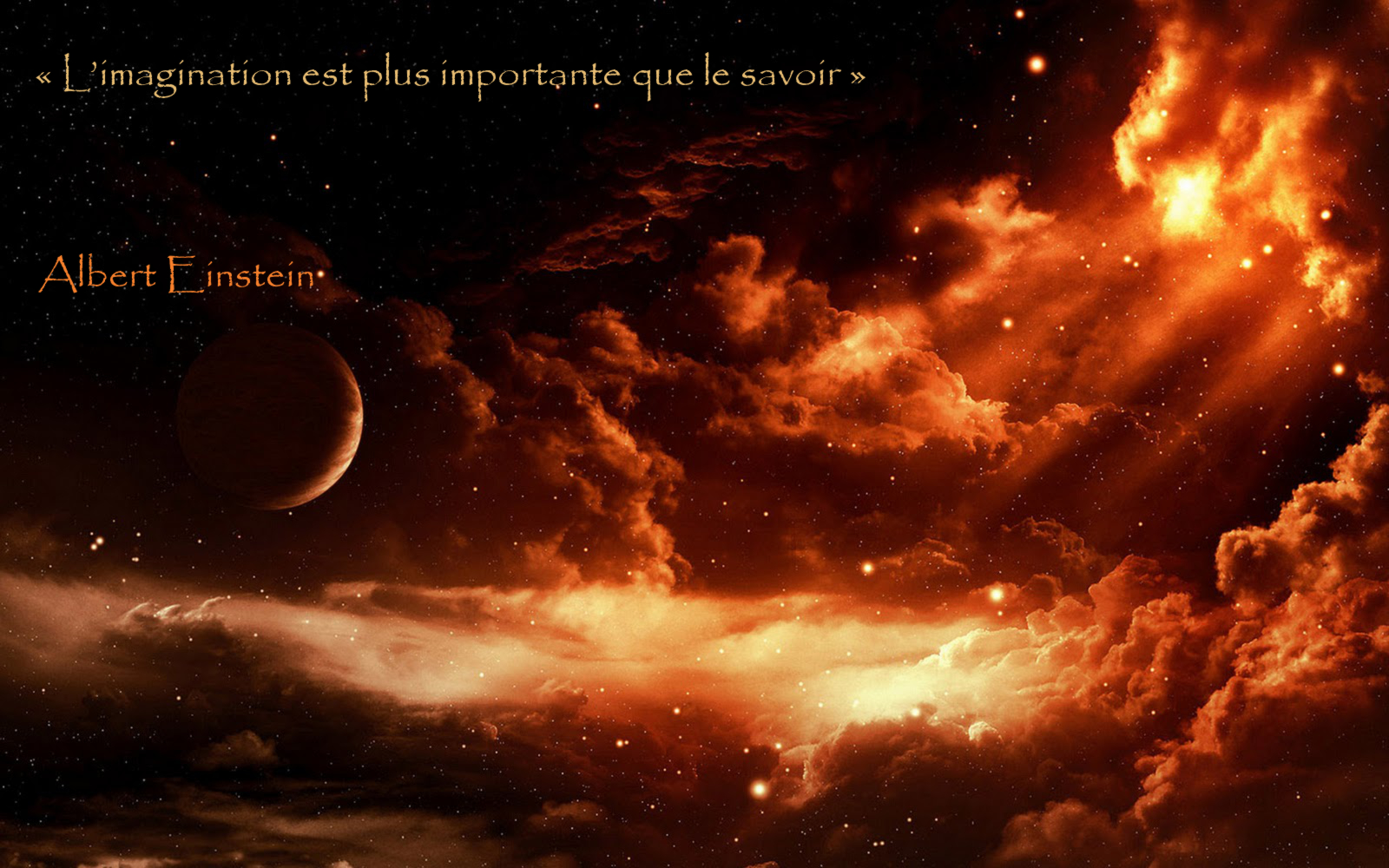 Fonds d'cran Art - Numrique Espace - Univers Amour, Gratitude, et Citations