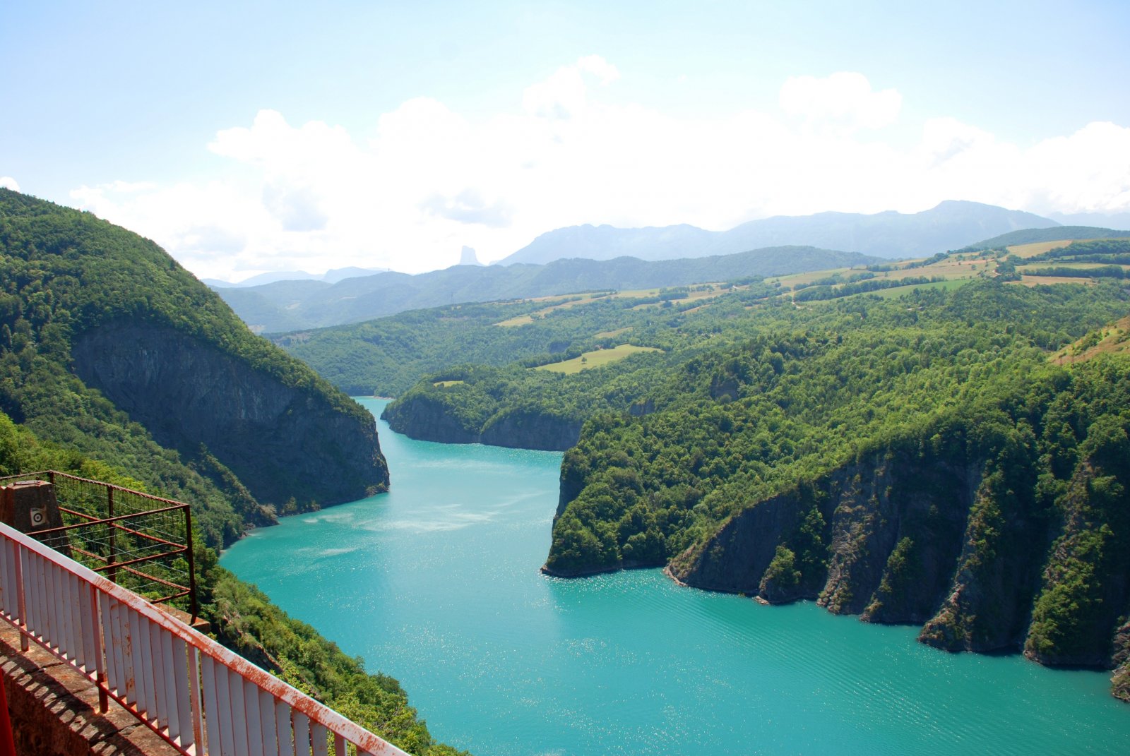 Wallpapers Nature Rivers - Torrents Feu le petit train de la mure ...et son parcours