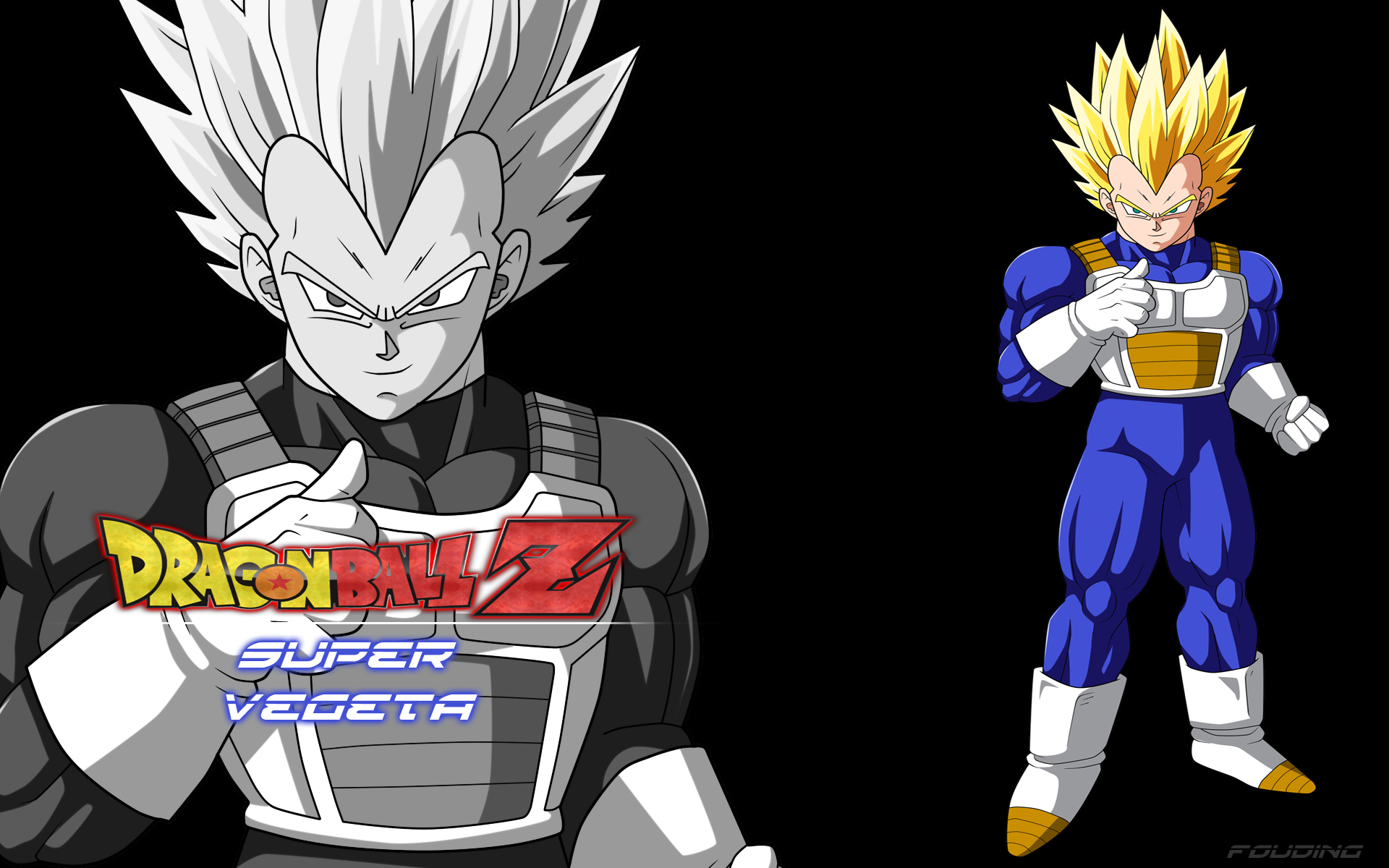 Wallpapers Manga Dragon Ball Z Fond d'écran de Super Vegeta