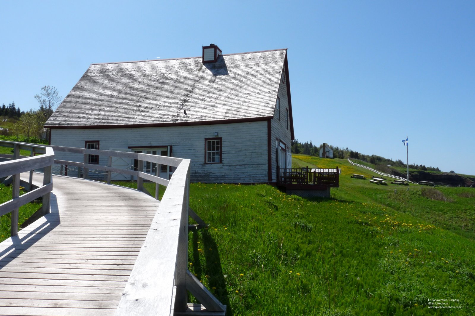 Wallpapers Trips : North America Canada > Quebec Paysage/le Bonaventure en Gaspsie