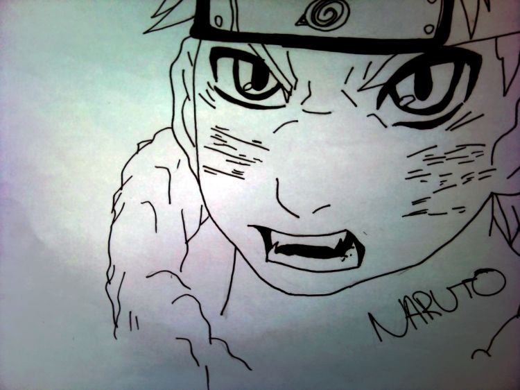 Fonds d'cran Art - Crayon Manga - Naruto Naruto 