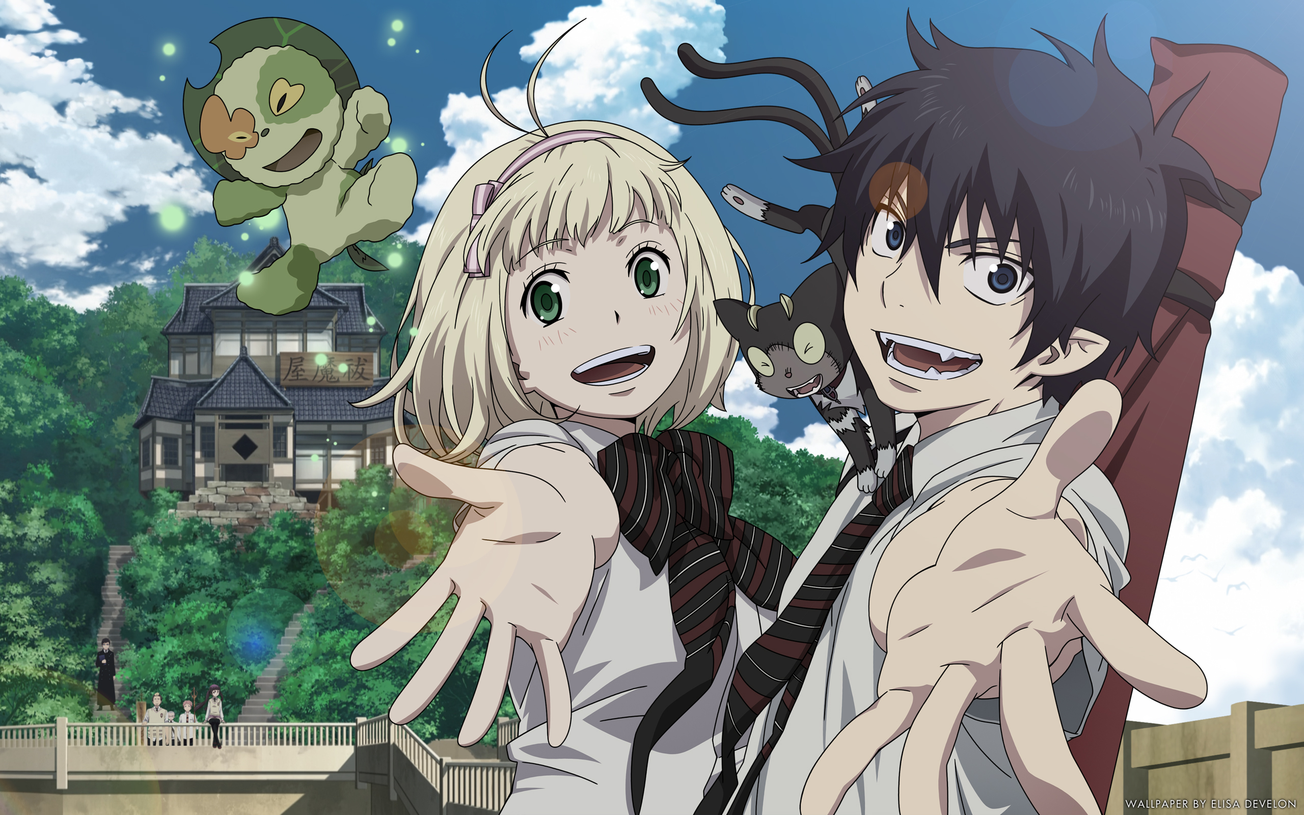 Fonds d'cran Manga Ao No Exorcist 