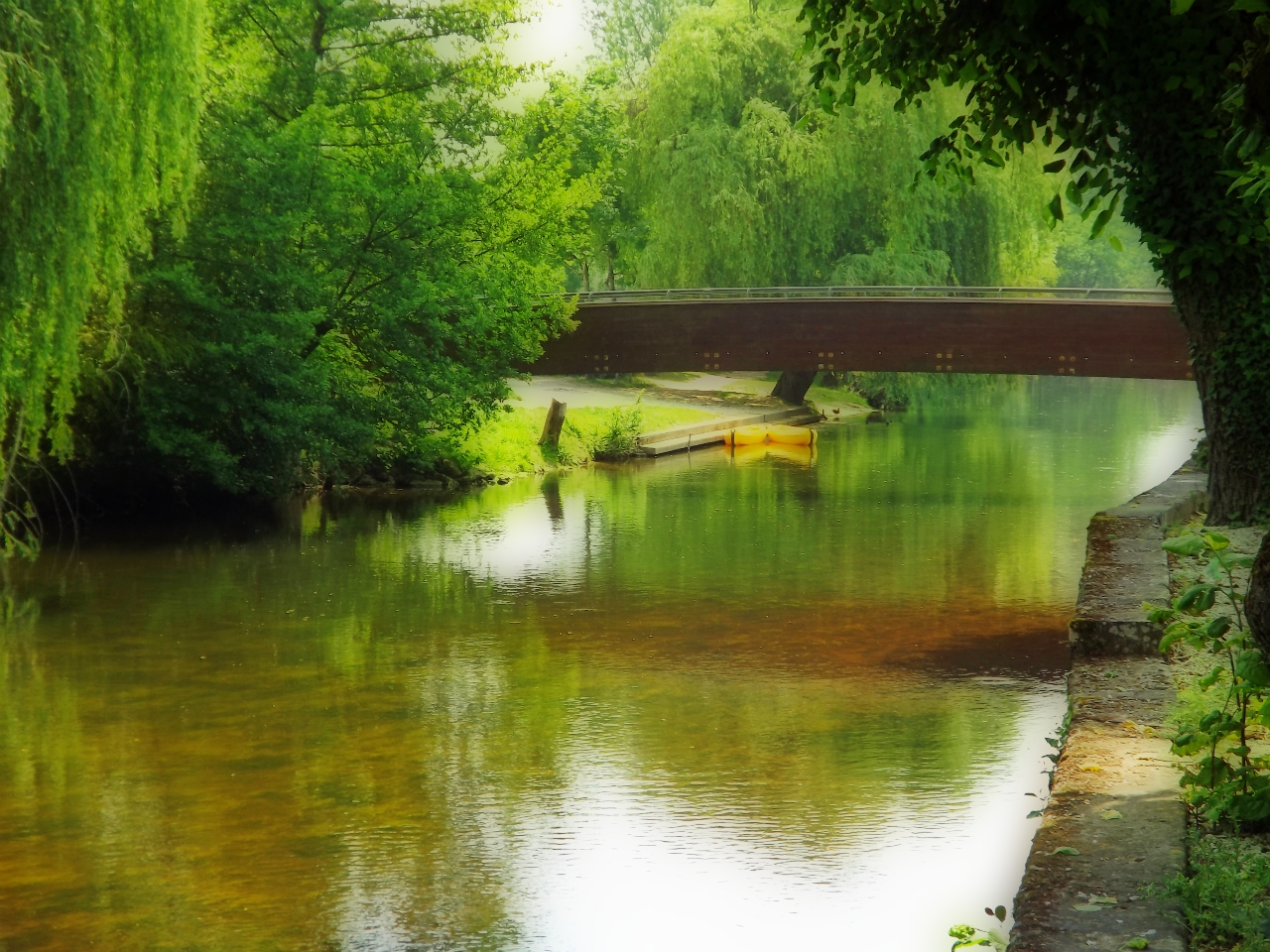 Fonds d'cran Nature Fleuves - Rivires - Torrents la dronne