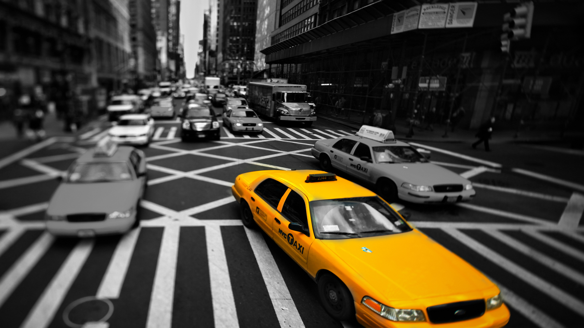 Fonds d'cran Voitures Taxi Wallpaper taxis