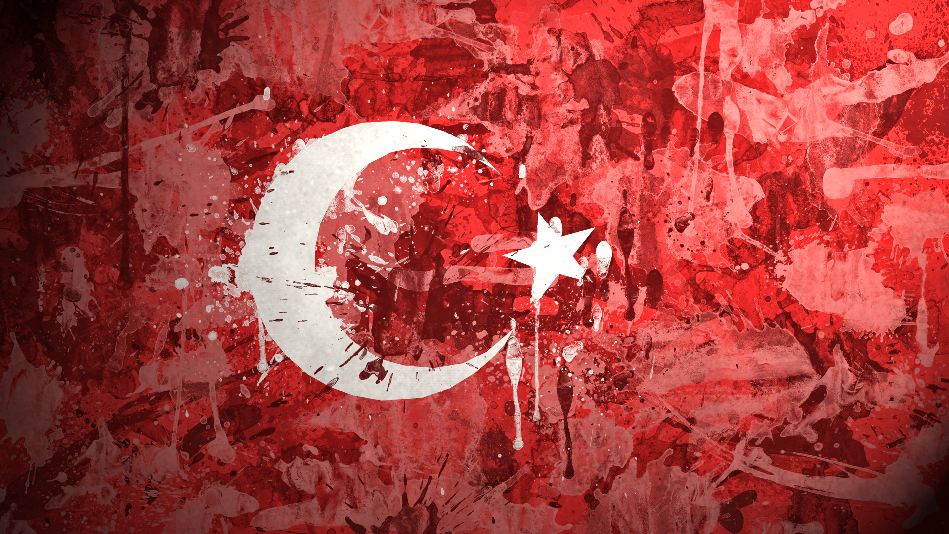 Wallpapers Digital Art Travel - Flags Drapeau Turquie