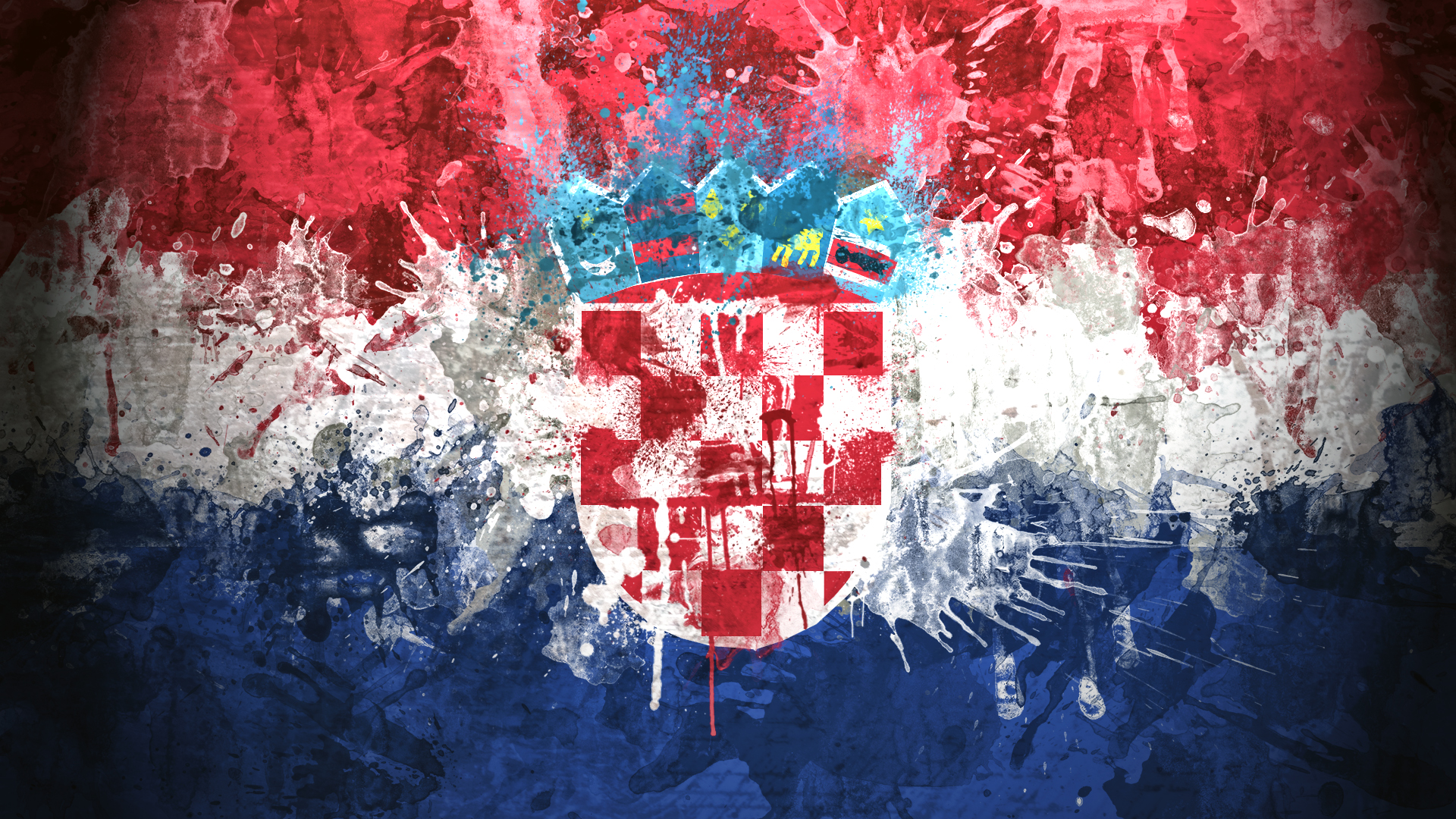 Fonds d'cran Art - Numrique Voyage - Drapeaux Drapeau Croatie