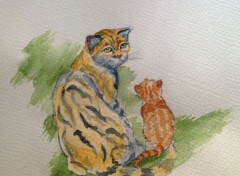  Art - Painting le chaton