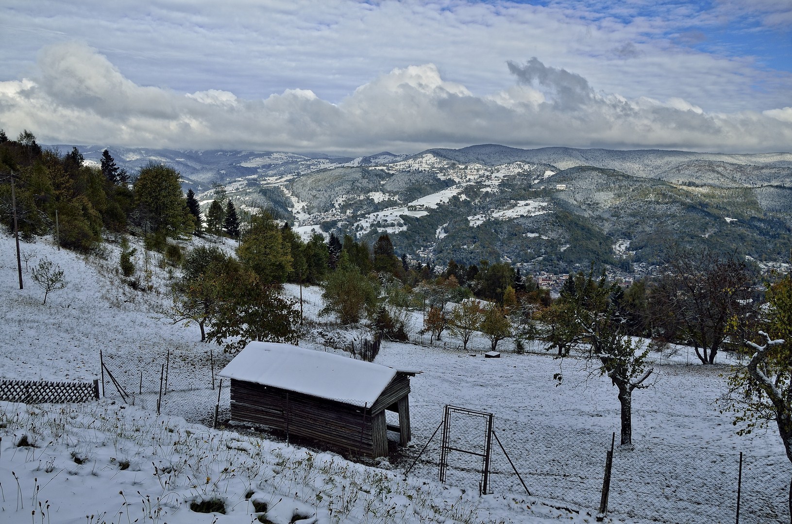 Wallpapers Nature Mountains les Vosges en automne