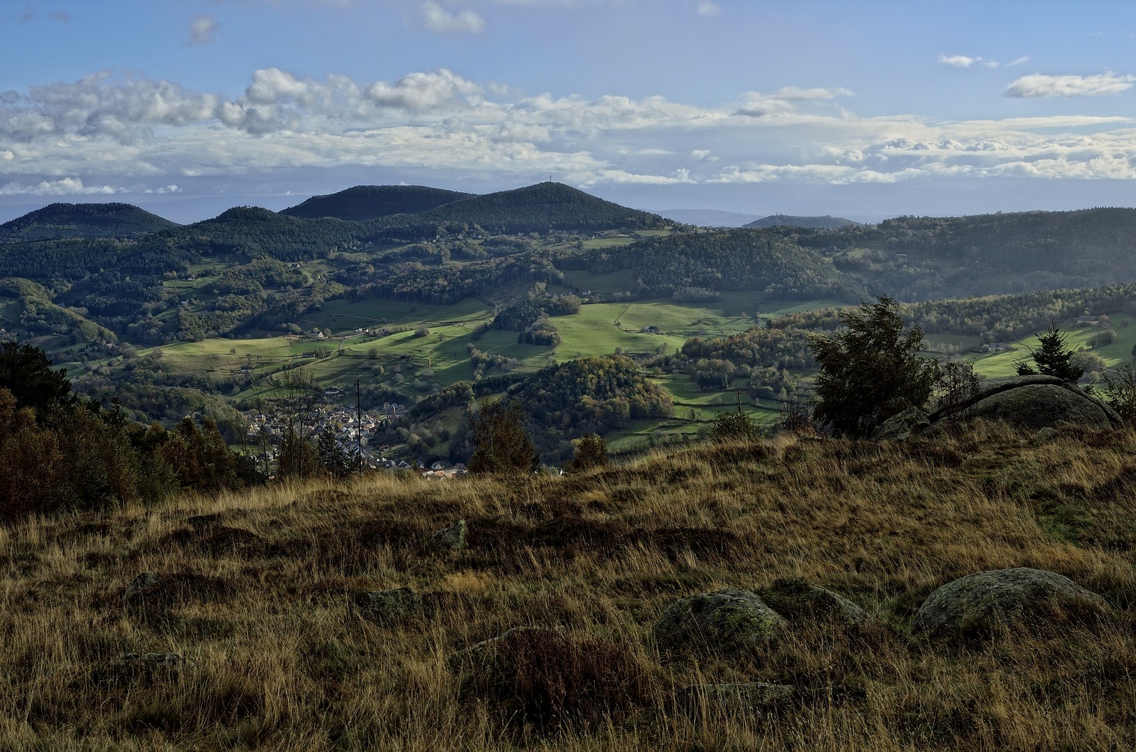 Fonds d'cran Nature Montagnes les Vosges en automne