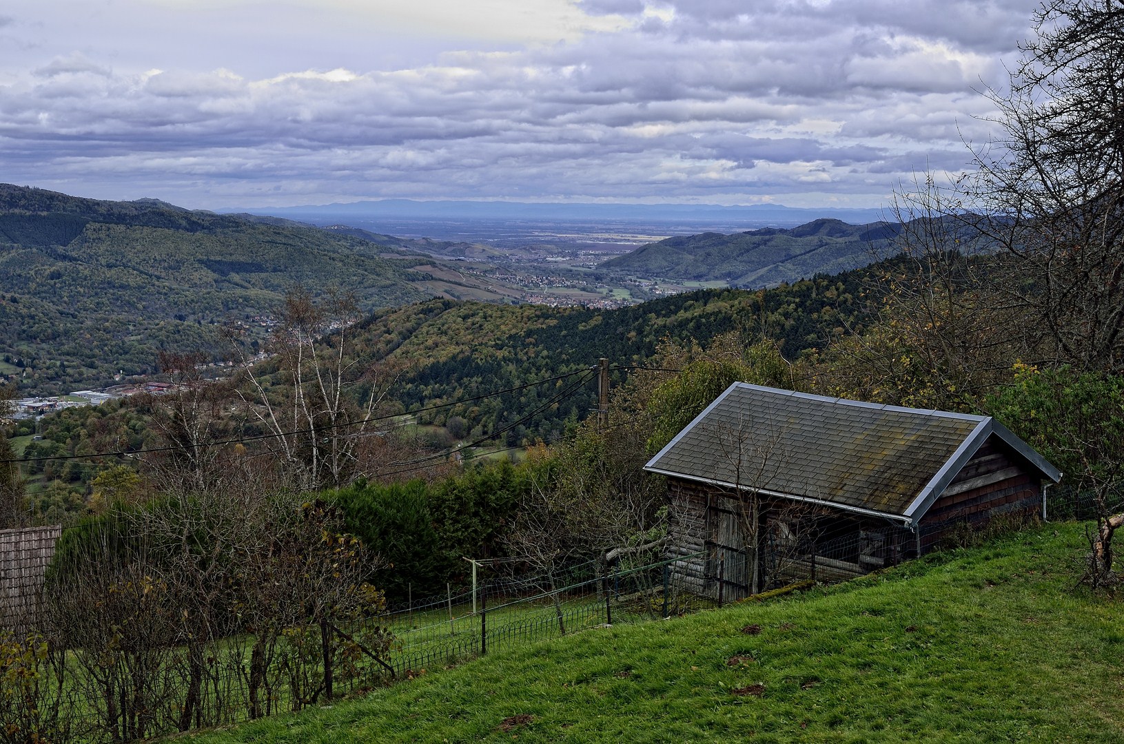 Fonds d'cran Nature Montagnes les Vosges en automne