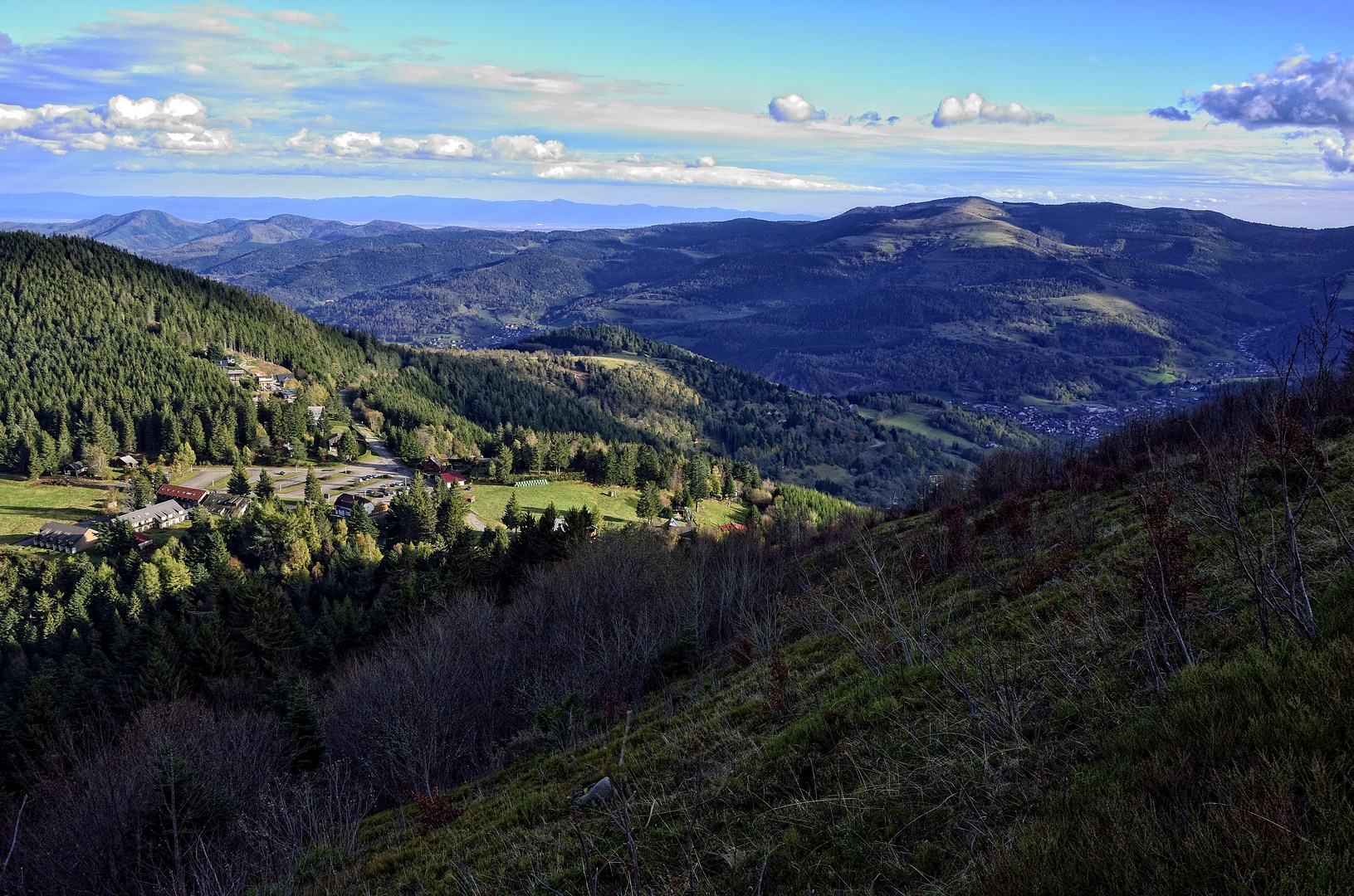 Fonds d'cran Nature Montagnes les Vosges en automne