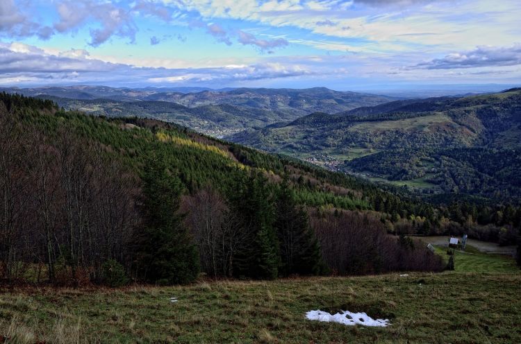 Fonds d'cran Nature Montagnes les Vosges en automne