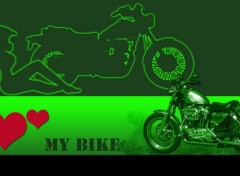  Art - Numrique Ilove my Bike