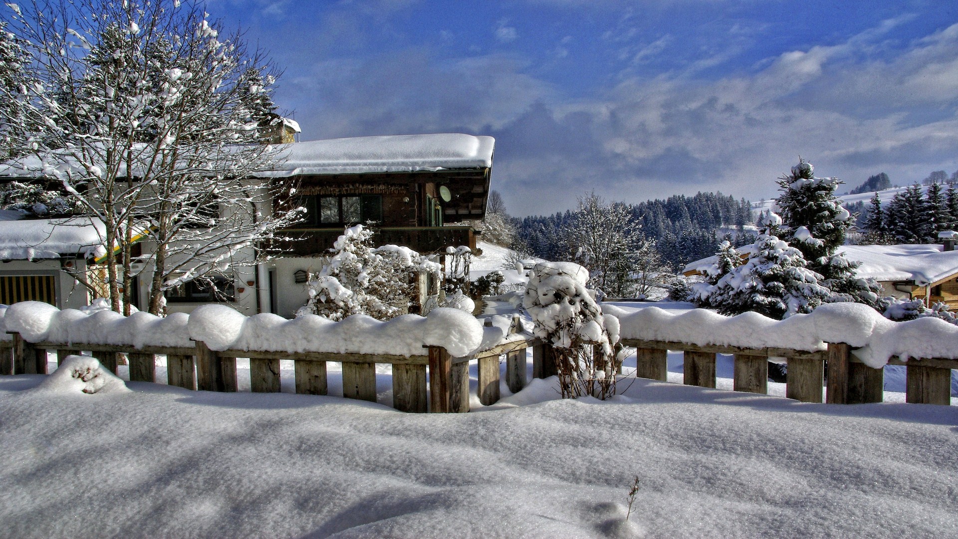 Fonds d'cran Nature Saisons - Hiver 