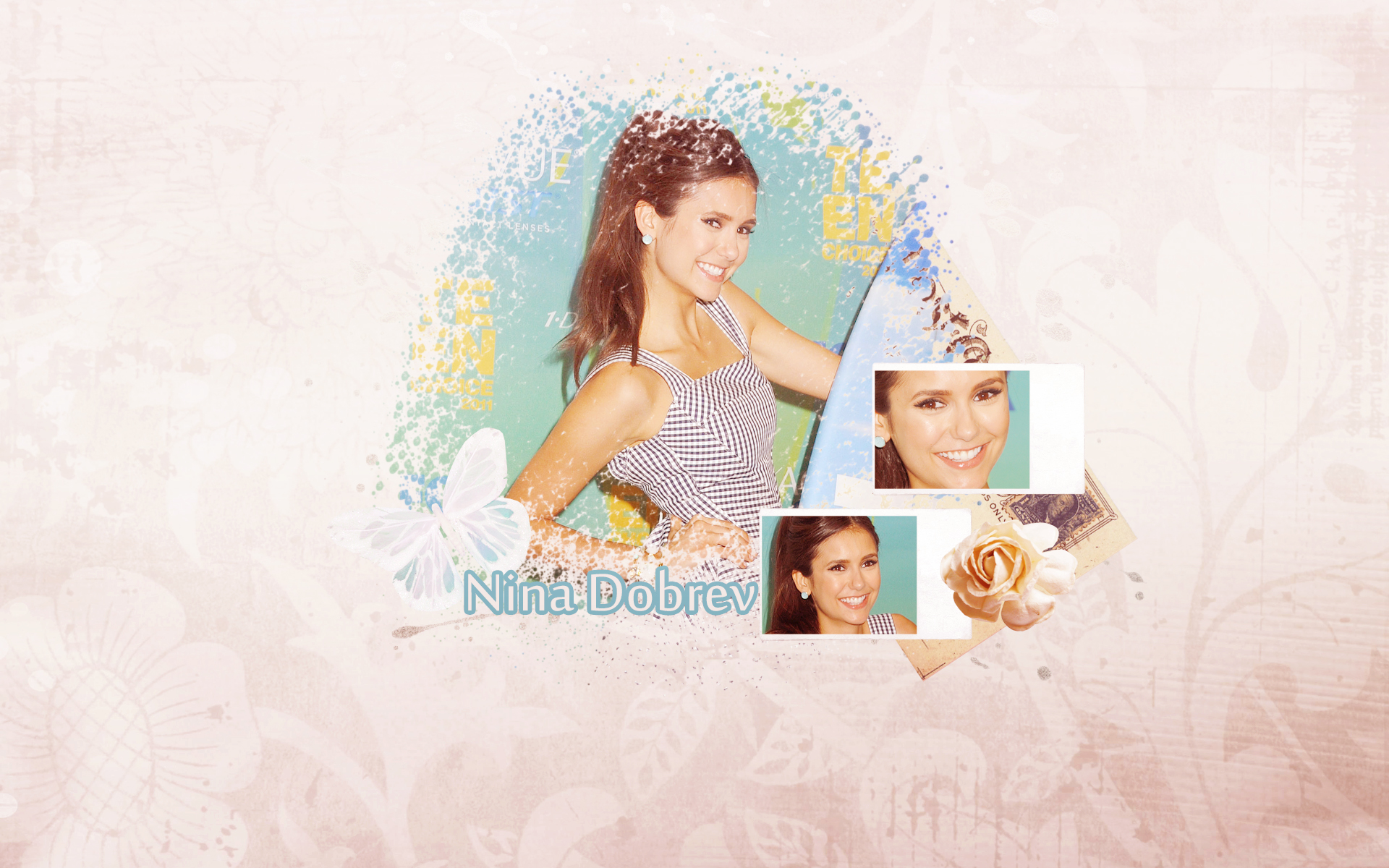 Fonds d'cran Clbrits Femme Nina Dobrev  Nina Dobrev