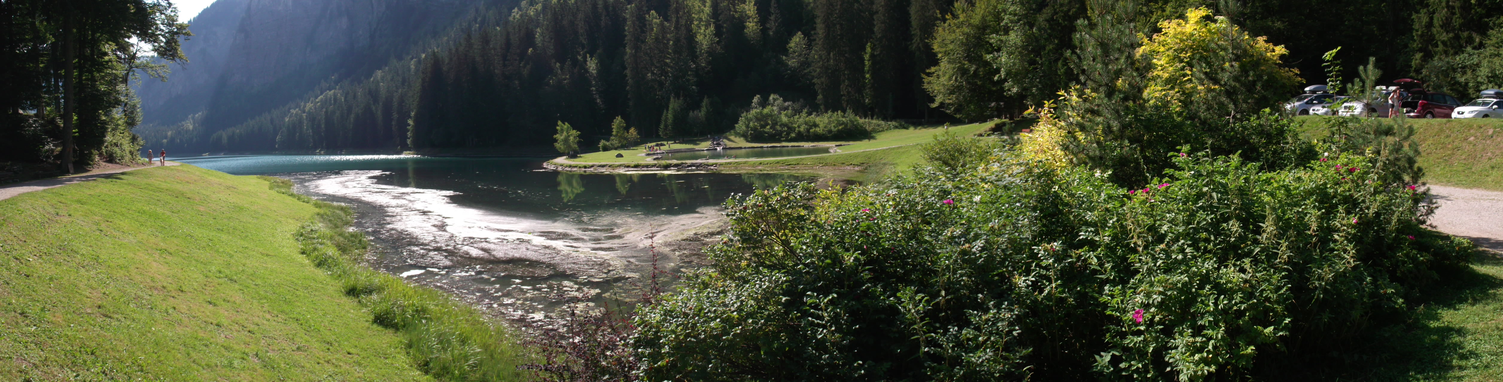 Fonds d'cran Nature Lacs - Etangs panorama du lac de montriond 