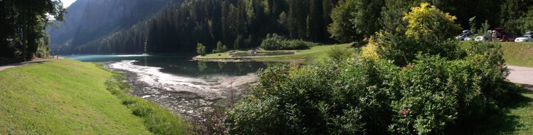 Fonds d'cran Nature Lacs - Etangs panorama du lac de montriond 