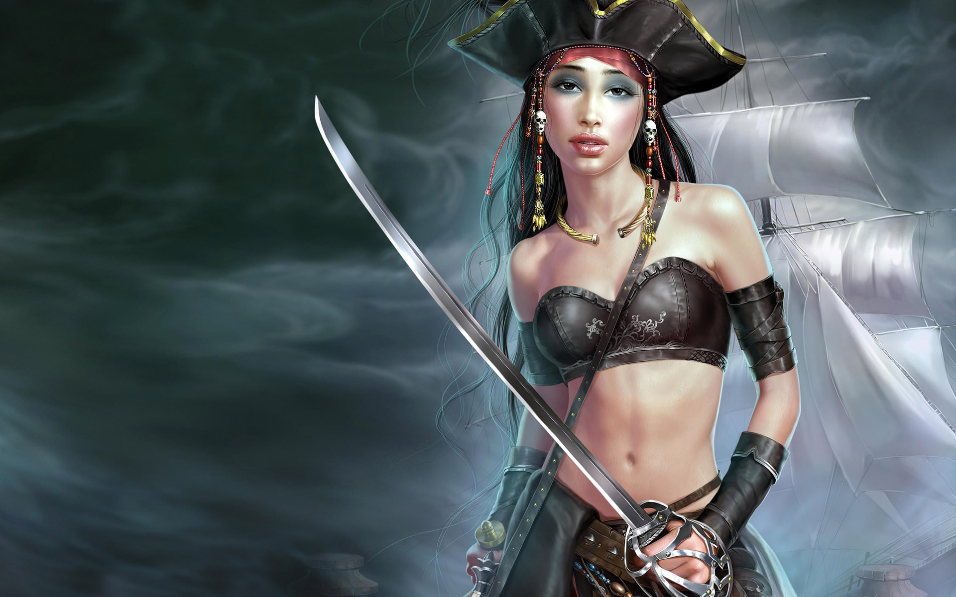 Wallpapers Fantasy and Science Fiction Pirates 