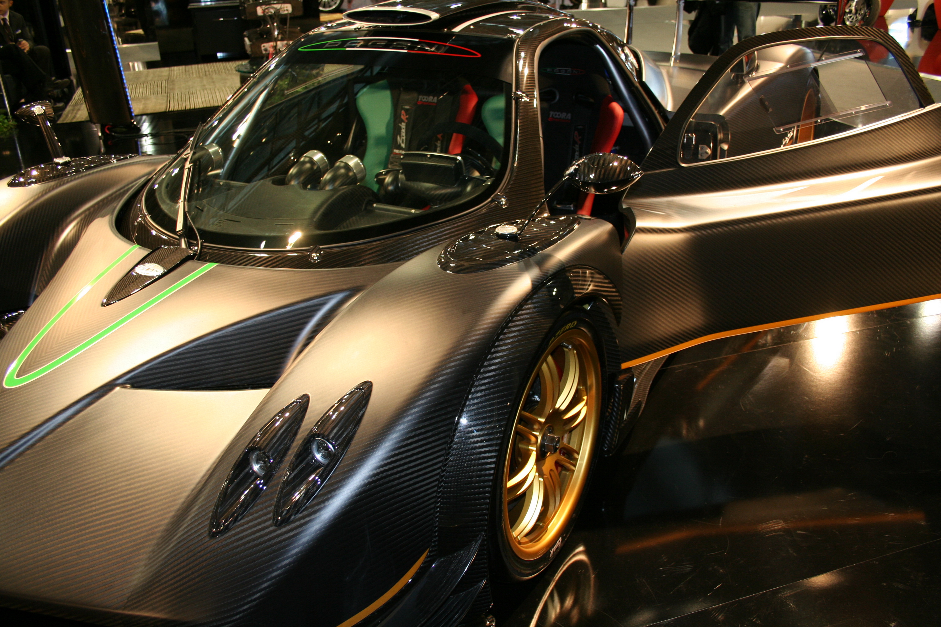 Wallpapers Cars Pagani Pagani Zonda R Salon TOP MARQUES Monaco 2009