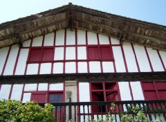  Constructions and architecture Maison basque, Sare, Pyrénées atlantiques