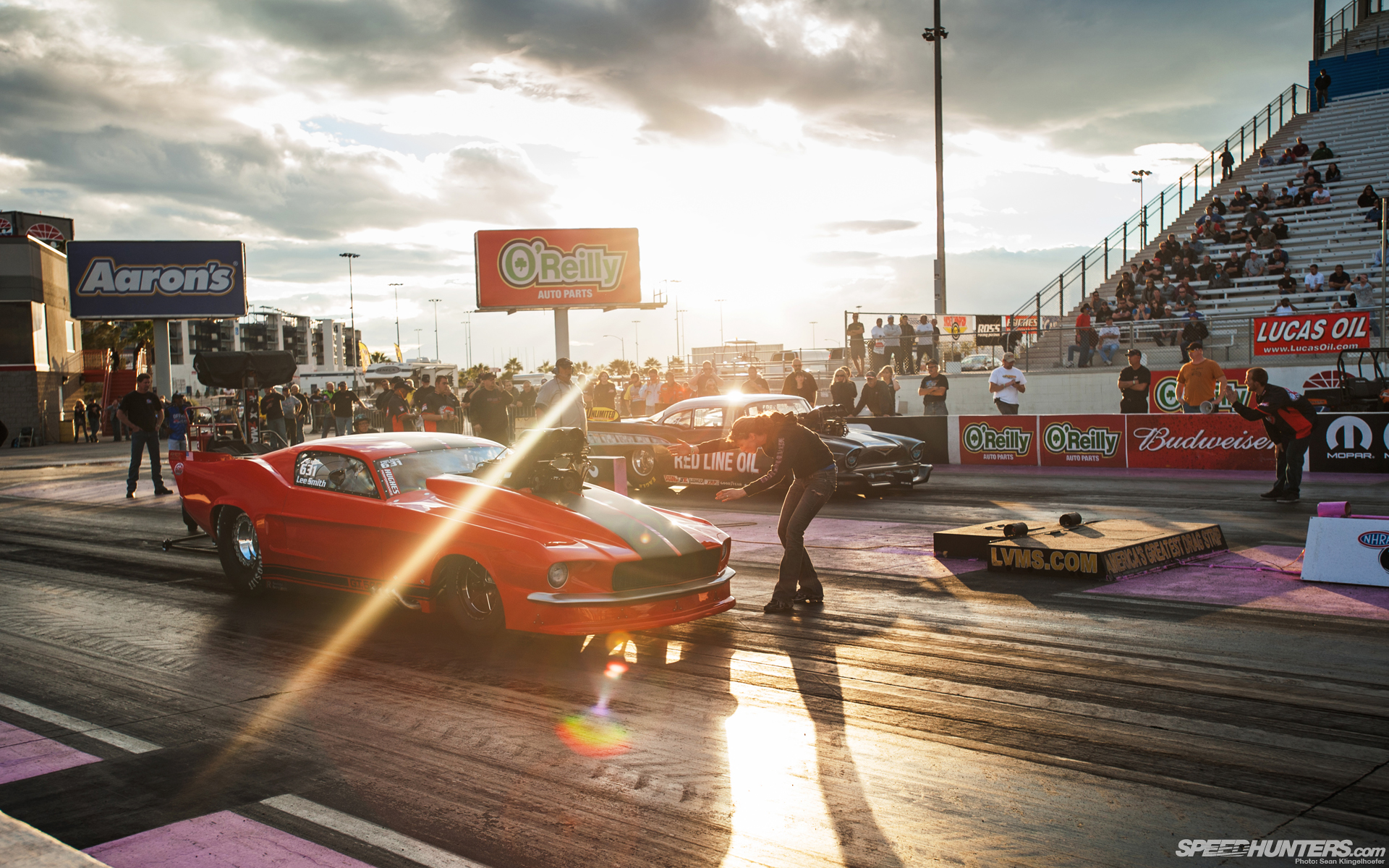 Fonds d'cran Voitures Dragster mustang dragster