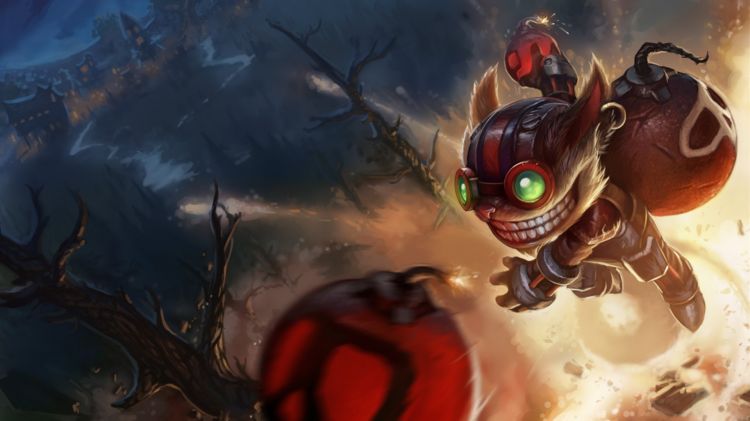 Fonds d'cran Jeux Vido League of Legends - Clash of Fates Ziggs