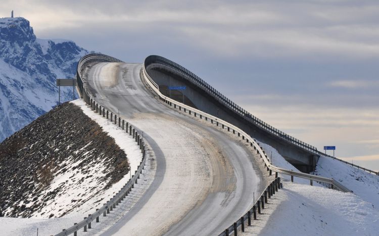 Wallpapers Constructions and architecture Bridges - Aqueduct  Atlanterhavsveien