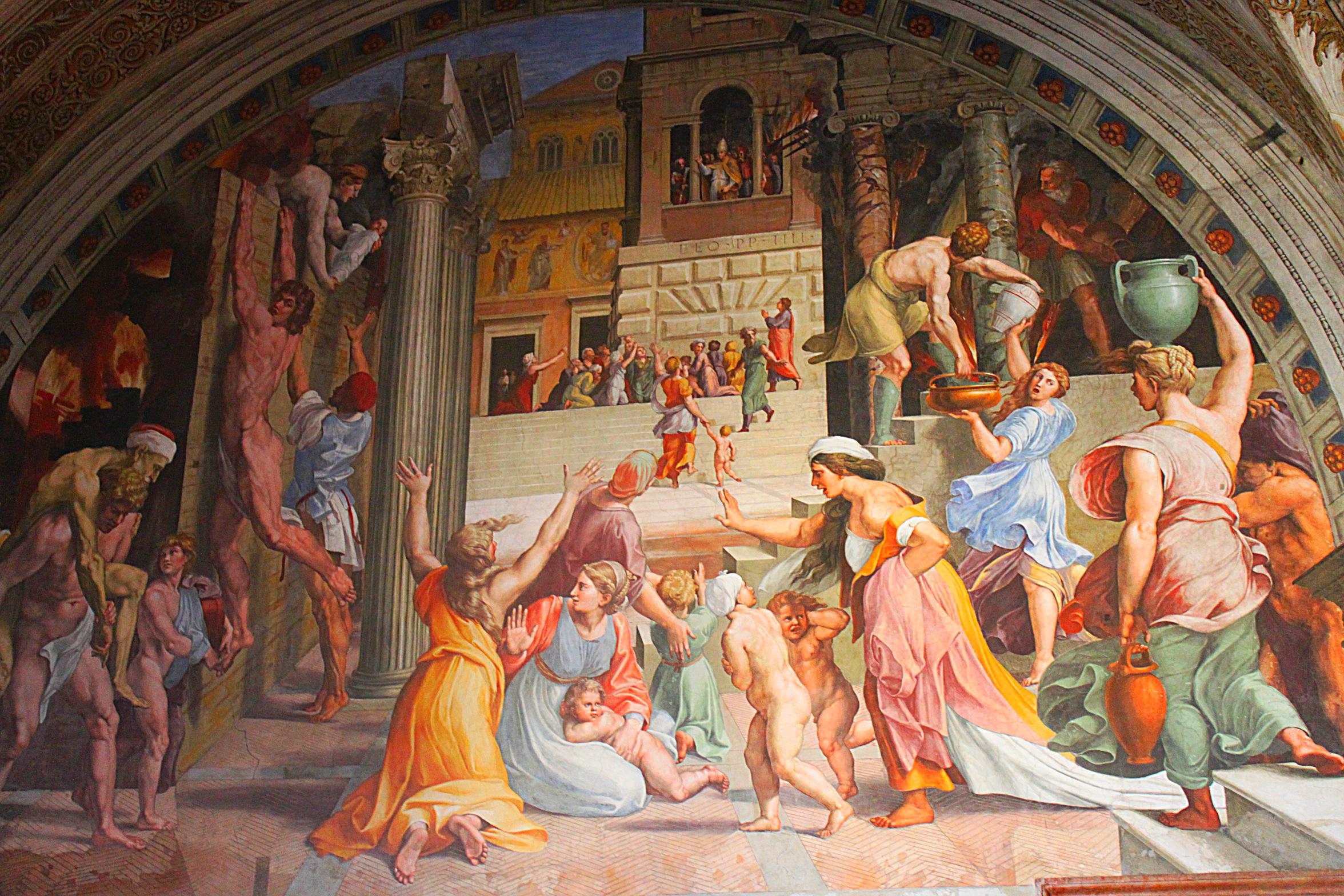 Fonds d'cran Art - Peinture Historique muses du vatican